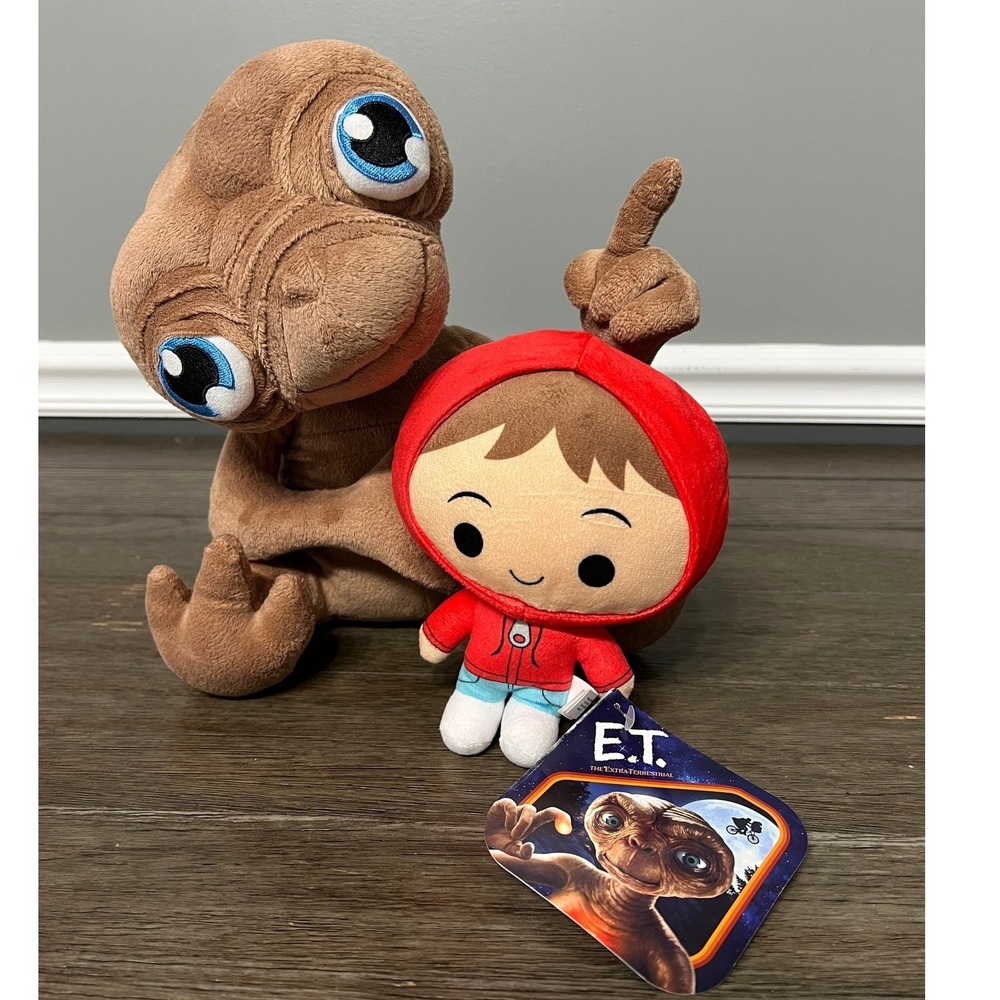 E.T.‎ the Extra Terrestrial Universal Studios Plush Set E.T. & Elliott